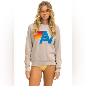 Aviator Nation Logo Sweatshirt - Sand (NWOT)